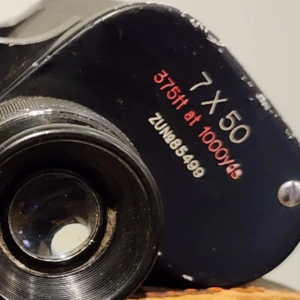 Vintage Stellar 7 x 50 Coated Optics Binoculars with Case